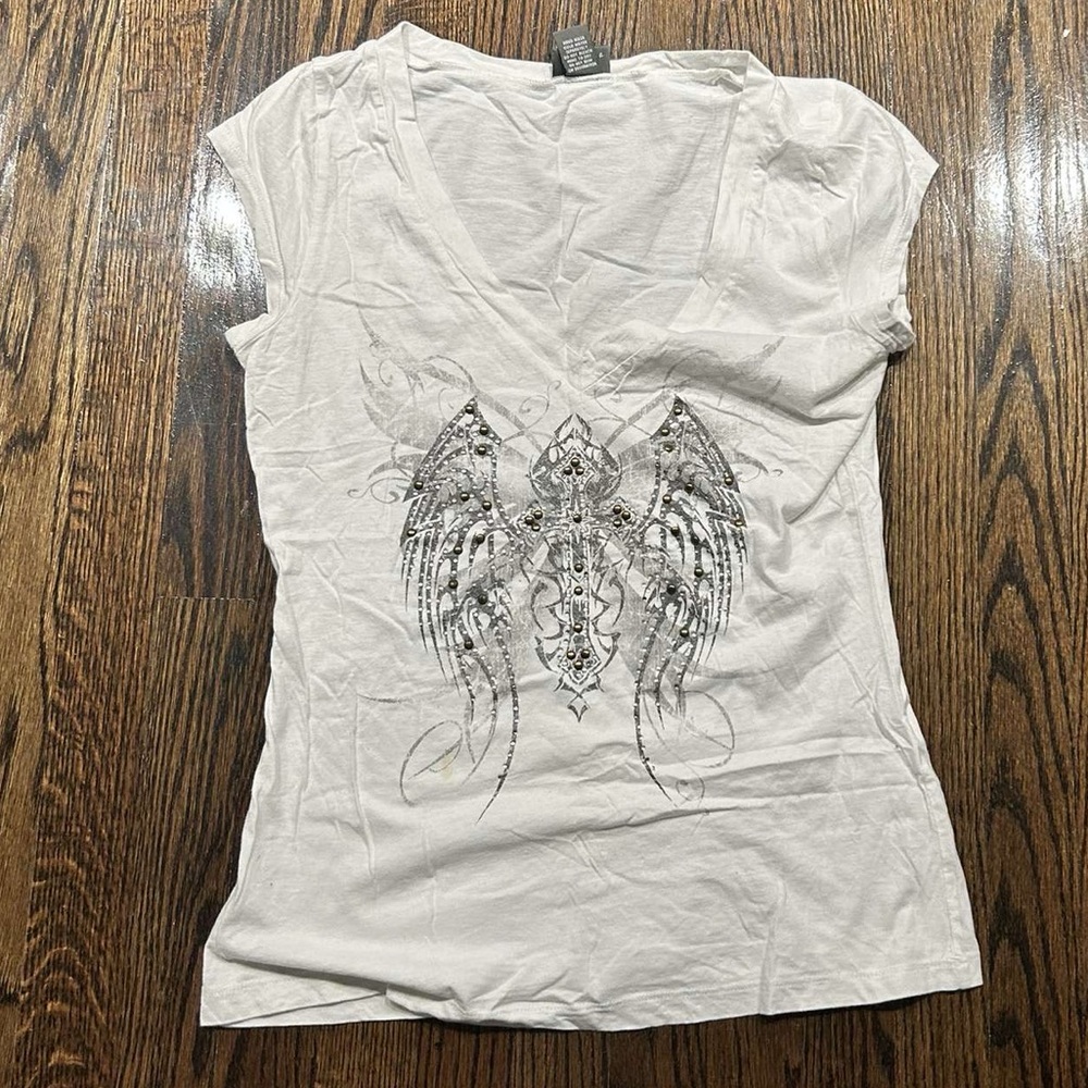 White Cotton T-Shirt